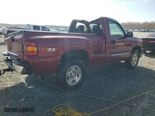 2005 Chevrolet Silverado 1500 Z71 with VIN 1GCEK14T85Z308644, listed as a Copart auction lot 78056654 with 107,398 mi miles and Salvage Title. Bid and sale history available at carsss.com. Image 3.