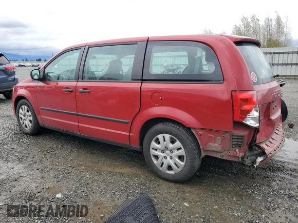 2013 Dodge Grand Caravan SE with VIN 2C4RDGBG3DR790081, listed as a Copart auction lot 52454705 with 160,226 mi miles and Salvage Title. Bid and sale history available at DreamBid. Image 2.