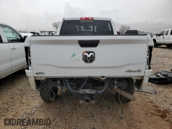 2022 Ram 2500 Tradesman with VIN 3C6UR5CJ1NG111126, listed as a Copart auction lot 47873705 with 64,496 mi miles and Salvage Title. Bid and sale history available at carsss.com. Image 6.