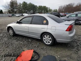 2003 Honda Civic EX with VIN 2HGES25753H588044, listed as a Copart auction lot 49589215 with 231,351 mi miles and Salvage Title. Bid and sale history available at DreamBid. Image 2.