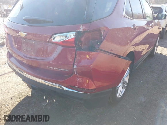 2019 Chevrolet Equinox Premier with VIN 3GNAXYEX0KS637042, listed as a IAAI auction lot 41160290 with 16,754 mi miles and . Bid and sale history available at DreamBid. Image 6.