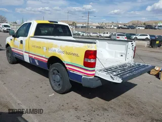 2007 Ford F-150 XL with VIN 1FTRF12W87KC00295, listed as a IAAI auction lot 41894720 with 245,671 mi miles. Bid and sale history available at carsss.com. Image 3.