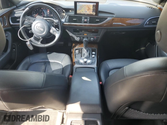 2016 Audi A6 Premium Plus with VIN WAUGFAFC5GN176850, listed as a Copart auction lot 60137275 with 112,770 mi miles and Salvage title. Bid and sale history available at DreamBid. Image 8.