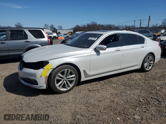 2016 BMW 7 Series 750i xDrive с VIN WBA7F2C57GG418537, выставлен на аукционе Copart как лот 48028195 с пробегом 110 714 миль миль и Списание • Salvage title. История ставок и продаж доступна на DreamBid. Изображение 1.