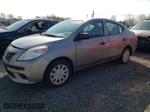 2012 Nissan Versa SV with VIN 3N1CN7AP1CL936934, listed as a Copart auction lot 52443795 with 51,793 mi miles and Salvage title. Bid and sale history available at DreamBid. Image 1.