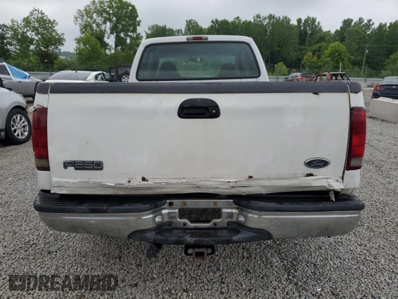 1999 Ford F-250 XL with VIN 1FTNX20S1XEB68189, listed as a Copart auction lot 60920605 with 209,822 mi miles and Salvage title. Bid and sale history available at DreamBid. Image 6.