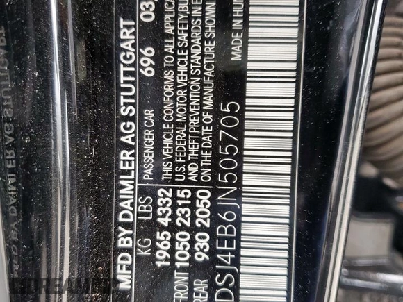 2018 Mercedes-Benz CLA 250 z VIN WDDSJ4EB6JN505705, wystawiony jako Copart lot #57476655 z przebiegiem 57 442 mil mil oraz Szkoda całkowita • Salvage title. Historia ofert i sprzedaży dostępna na DreamBid. Obrazek 13.