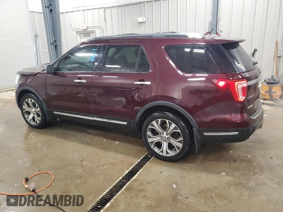2019 Ford Explorer Limited с VIN 1FM5K8F88KGA27965, выставлен на аукционе Copart как лот 86899374 с пробегом 136 040 миль миль и Списание • Salvage title. История ставок и продаж доступна на DreamBid. Изображение 2.