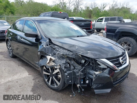 2018 Nissan Altima SR with VIN 1N4AL3AP5JC135313, listed as a IAAI auction lot 41964455 with 86,042 mi miles and . Bid and sale history available at carsss.com. Image 1.