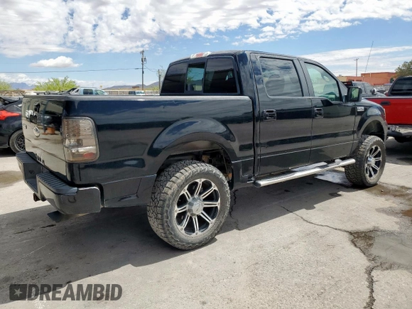 2007 Ford F-150 XLT with VIN 1FTPW12V37KC56675, listed as a Copart auction lot 58372825 with 171,393 mi miles and Clean title. Bid and sale history available at DreamBid. Image 3.