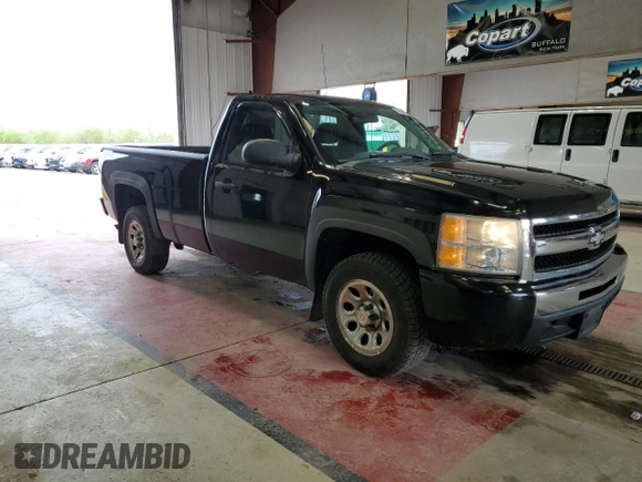 2011 Chevrolet Silverado 1500 Work Truck with VIN 1GCNCPEX4BZ387727, listed as a Copart auction lot 55950205 with 143,300 mi miles and Clean Title. Bid and sale history available at DreamBid. Image 4.