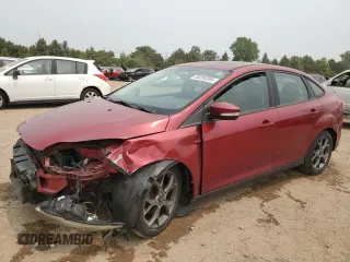 2013 Ford Focus SE with VIN 1FADP3F2XDL354027, listed as a Copart auction lot 59293265 with 132,989 mi miles and Salvage title. Bid and sale history available at DreamBid. Image 1.