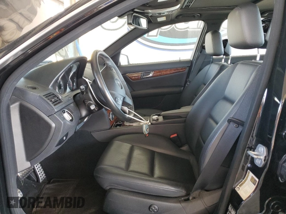 2011 Mercedes-Benz C 300 Sport with VIN WDDGF5EB5BR147472, listed as a Copart auction lot 55598365 with 115,443 mi miles and Salvage Title. Bid and sale history available at DreamBid. Image 7.