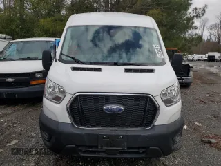 2021 Ford Transit Cargo with VIN 1FTBR1C88MKB00153, listed as a Copart auction lot 41636224 with 21,072 mi miles and Salvage Title. Bid and sale history available at DreamBid. Image 5.