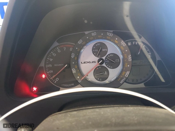 2004 Lexus IS 300 with VIN JTHBD192940089367, listed as a Copart auction lot 46732525 with 258,580 mi miles and Non Repairable. Bid and sale history available at carsss.com. Image 9.