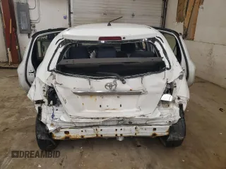 2012 Toyota Yaris L with VIN JTDKTUD32CD532746, listed as a Copart auction lot 51666455 with 238,797 mi miles and Salvage Title. Bid and sale history available at carsss.com. Image 6.