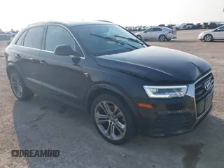 2016 Audi Q3 Prestige with VIN WA1GFCFS6GR010538, listed as a IAAI auction lot 42261630 with 92,097 mi miles and . Bid and sale history available at DreamBid. Image 1.