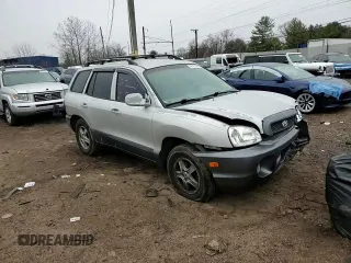 2004 Hyundai Santa Fe GLS with VIN KM8SC73D94U617141, listed as a Copart auction lot 46931565 with 120,192 mi miles and Salvage Title. Bid and sale history available at carsss.com. Image 11.