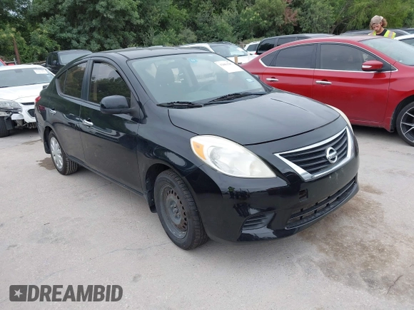 2013 Nissan Versa S with VIN 3N1CN7AP7DL854546, listed as a IAAI auction lot 42663201 with 187,308 mi miles and . Bid and sale history available at DreamBid. Image 1.
