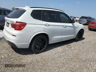 2014 BMW X3 xDrive35i with VIN 5UXWX7C51E0E76059, listed as a Copart auction lot 53541045 with 120,915 mi miles and Clean Title. Bid and sale history available at DreamBid. Image 3.