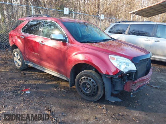 2015 Chevrolet Equinox LT with VIN 2GNFLFE33F6430989, listed as a IAAI auction lot 41198132 with 67,106 mi miles and . Bid and sale history available at DreamBid. Image 1.
