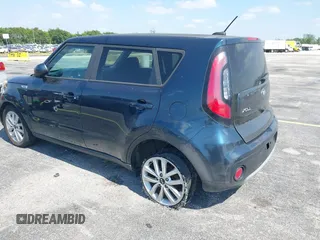 2018 Kia Soul + with VIN KNDJP3A58J7579355, listed as a IAAI auction lot 42144031 with 103,304 mi miles. Bid and sale history available at carsss.com. Image 3.