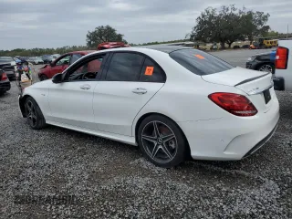 2017 Mercedes-Benz C 43 AMG с VIN 55SWF6EB8HU180541, выставлен на аукционе Copart как лот 48085255 с пробегом Не указан миль и Списание • Salvage title. История ставок и продаж доступна на DreamBid. Изображение 2.