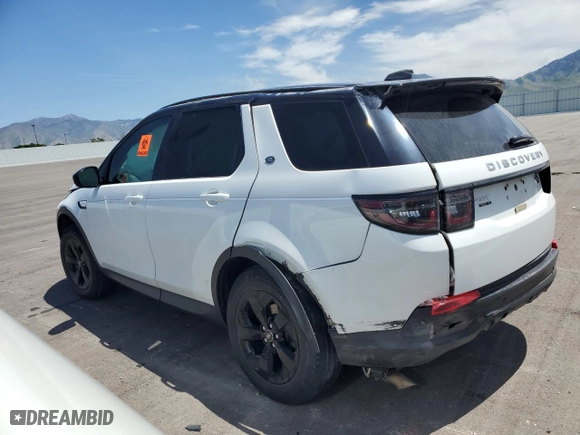 2020 Land Rover Discovery Sport S with VIN SALCJ2FX7LH837708, listed as a Copart auction lot 57229844 with 37,158 mi miles and Salvage Title. Bid and sale history available at carsss.com. Image 2.