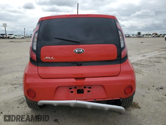2017 Kia Soul + with VIN KNDJP3A58H7481162, listed as a Copart auction lot 51383775 with 104,178 mi miles and Salvage Title. Bid and sale history available at carsss.com. Image 6.