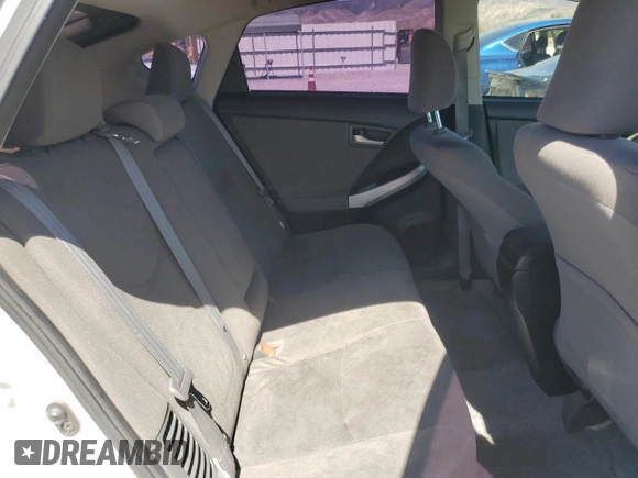 2013 Toyota Prius One with VIN JTDKN3DU7D5583782, listed as a Copart auction lot 49574105 with 155,842 mi miles and Salvage Title. Bid and sale history available at carsss.com. Image 10.