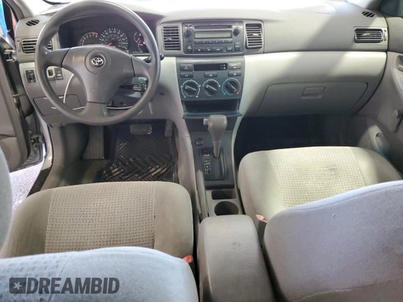 2005 Toyota Corolla CE with VIN 1NXBR32E45Z376253, listed as a Copart auction lot 51370655 with 164,580 mi miles and Clean Title. Bid and sale history available at DreamBid. Image 8.