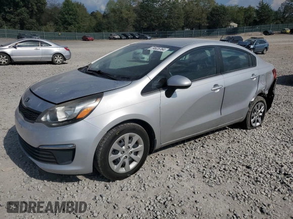 2016 Kia Rio LX with VIN KNADM4A33G6651343, listed as a Copart auction lot 74625764 with 132,401 mi miles and Salvage Title. Bid and sale history available at carsss.com. Image 1.