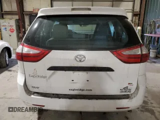 2015 Toyota Sienna L with VIN 5TDZK3DC0FS597860, listed as a Copart auction lot 43440125 with 138,375 mi miles and Salvage title. Bid and sale history available at DreamBid. Image 6.
