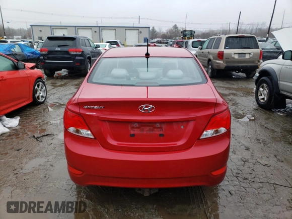 2017 Hyundai Accent SE with VIN KMHCT4AE0HU281397, listed as a Copart auction lot 35791303 with 100,120 mi miles. Bid and sale history available at carsss.com. Image 6.