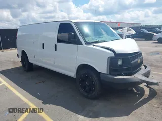 2015 Chevrolet Express Cargo with VIN 1GCZGUCG0F1199122, listed as a IAAI auction lot 42616259 with 152,887 mi miles and . Bid and sale history available at DreamBid. Image 1.