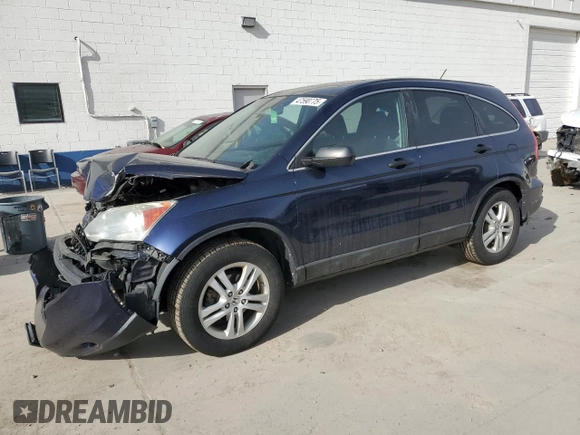 2010 Honda CR-V EX with VIN 5J6RE4H53AL006983, listed as a Copart auction lot 47590775 with 112,314 mi miles and Salvage Title. Bid and sale history available at DreamBid. Image 1.