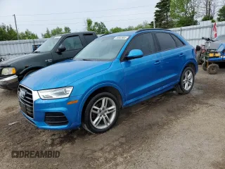 2017 Audi Q3 Premium z VIN WA1ECCFS2HR007654, wystawiony jako Copart lot #59002885 z przebiegiem 138 741 mil mil oraz Czysty tytuł • Clean title. Historia ofert i sprzedaży dostępna na DreamBid. Obrazek 1.