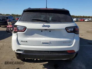 2023 Jeep Compass (RED) Edition with VIN 3C4NJDCNXPT503825, listed as a Copart auction lot 42201455 with 7,025 mi miles and Salvage Title. Bid and sale history available at carsss.com. Image 6.