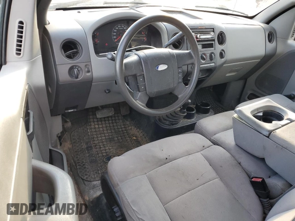2005 Ford F-150 STX with VIN 1FTRX14WX5NA53841, listed as a Copart auction lot 89289015 with 243,460 mi miles and Salvage Title. Bid and sale history available at carsss.com. Image 8.