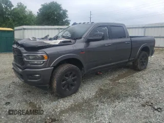 2021 Ram 2500 Laramie z VIN 3C6UR5FL9MG576488, wystawiony jako Copart lot #58339295 z przebiegiem Nie podano mil oraz Szkoda całkowita • Salvage title. Historia ofert i sprzedaży dostępna na DreamBid. Obrazek 1.