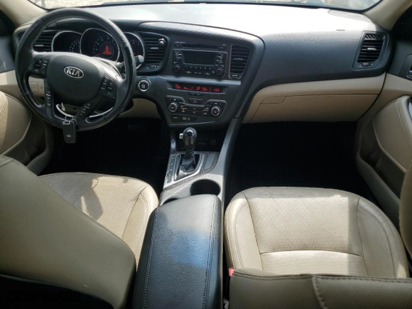 2013 Kia Optima EX with VIN 5XXGN4A75DG103664, listed as a Copart auction lot 54258495 with 106,638 mi miles and Clean Title. Bid and sale history available at carsss.com. Image 8.