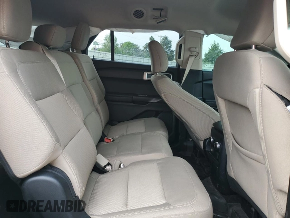 2021 Ford Explorer with VIN 1FMSK7BH6MGB14172, listed as a Copart auction lot 55282145 with 53,884 mi miles and Salvage title. Bid and sale history available at DreamBid. Image 11.