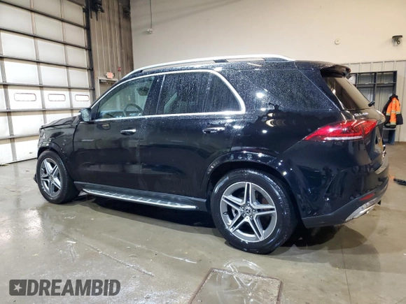 2021 Mercedes-Benz GLE 450 with VIN 4JGFB5KB7MA505318, listed as a Copart auction lot 47925135 with 31,468 mi miles and Salvage title. Bid and sale history available at DreamBid. Image 2.