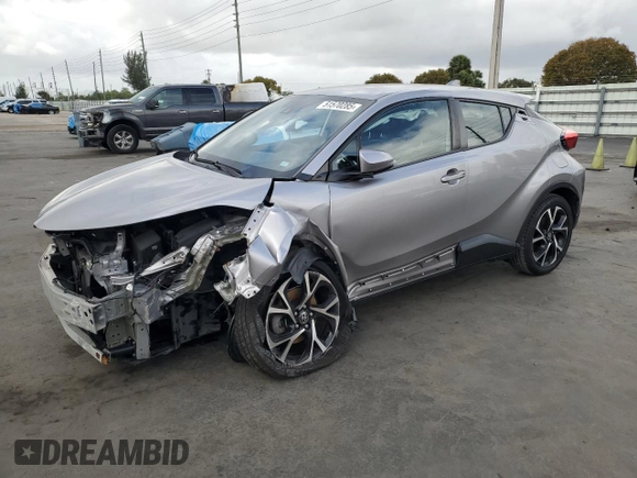 2020 Toyota C-HR LE with VIN NMTKHMBX5LR104910, listed as a Copart auction lot 51570285 with 35,708 mi miles and Non Repairable. Bid and sale history available at DreamBid. Image 1.