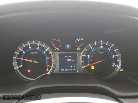 2015 Toyota 4Runner Limited with VIN JTEBU5JR1F5205650, listed as a Copart auction lot 51678155 with 155,105 mi miles and Salvage Title. Bid and sale history available at carsss.com. Image 9.