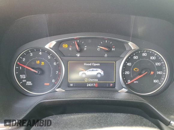 2022 Chevrolet Blazer LT with VIN 3GNKBJR47NS228602, listed as a Copart auction lot 58122064 with 24,317 mi miles and Salvage title. Bid and sale history available at DreamBid. Image 9.