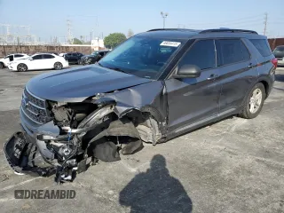 2022 Ford Explorer XLT z VIN 1FMSK7DH0NGA19122, wystawiony jako Copart lot #46834415 z przebiegiem 43 487 mil mil oraz Szkoda całkowita • Salvage title. Historia ofert i sprzedaży dostępna na DreamBid. Obrazek 1.