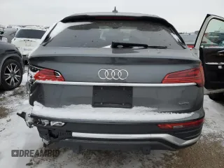 2023 Audi Q5 Sportback S line Premium Plus with VIN WA15AAFYXP2018956, listed as a Copart auction lot 41802925 with 22,132 mi miles and Salvage title. Bid and sale history available at DreamBid. Image 6.