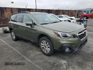 2019 Subaru Outback Premium with VIN 4S4BSAFC9K3355384, listed as a Copart auction lot 59056395 with 42,449 mi miles and Salvage title. Bid and sale history available at DreamBid. Image 4.