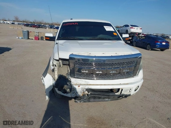 2013 Ford F-150 XL with VIN 1FTFW1ET7DFB11388, listed as a IAAI auction lot 41595439 with 260,640 mi miles. Bid and sale history available at carsss.com. Image 12.